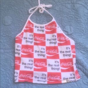 Coca Cola Crop Top